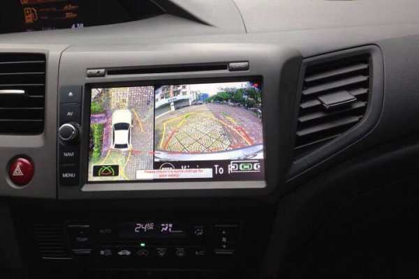 camera 360º Oris lắp trên xe Honda Civic 2012-2015