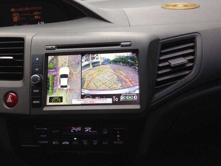 camera 360º Oris lắp trên xe Honda Civic 2012-2015