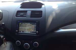 Màn hình dvd theo xe chevronet Spark4