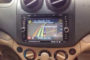 Màn hình dvd theo xe Chevronet Aveo,Gentra