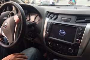 Màn hình dvd theo xe Nissan Navara 2015-2017