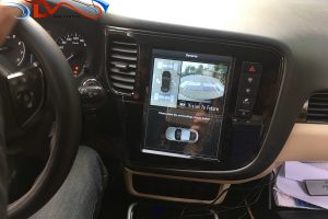 Camera 360 độ Oris lắp trên xe Mitsubishi Outlander 2018