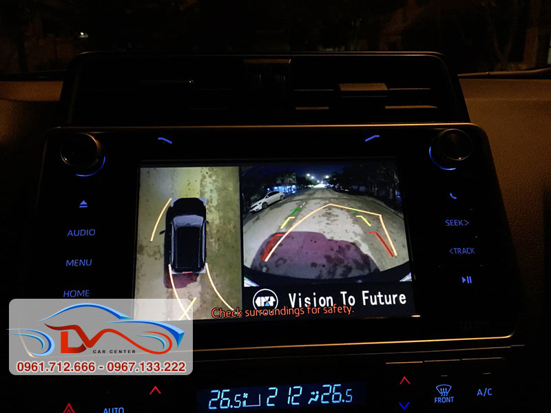 Camera 360 Oris cho xe Toyota Lancruiser prado 2018