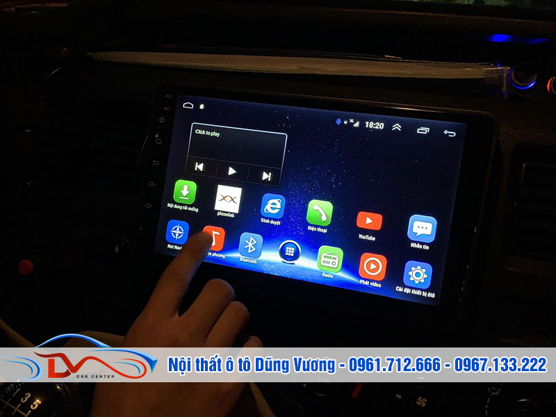 Màn Hình Android cho xe Ford Transit