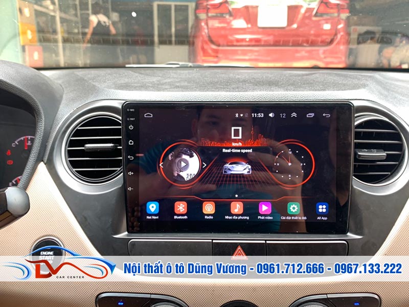 Màn hình Android xe Hyundai Grand i10