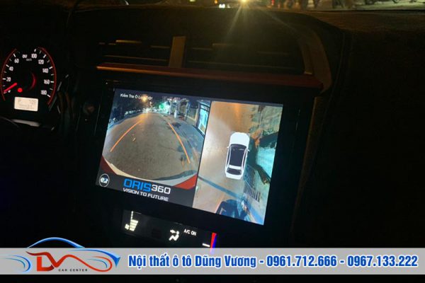 Camera 360 Ô tô lắp trên xe Honda Brio
