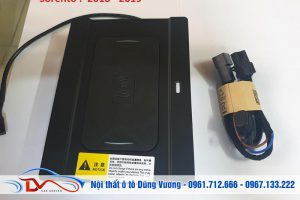 Sạc điện thoại không dây lắp trên xe KIA Sorento 2018-2019