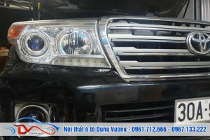 Độ đèn tăng sáng 300% cho Land Cruiser 2014