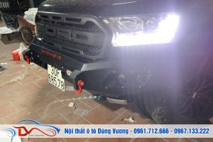 Nâng cấp đèn bi ô tô xe Ford Ranger Raptor 2019