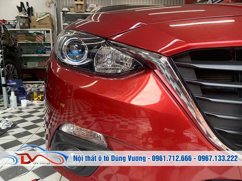  Luces Henwei en Mazda 3 2016 - Dung Vuong Car Interior