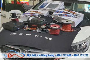 Nâng cấp dàn âm thanh Honda Crv