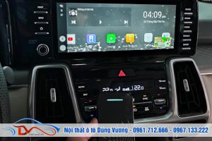 Kia Sorento 2021 nâng cấp Cửa hit - Camera Hành trình - Box Android - Màn hình gối đầu