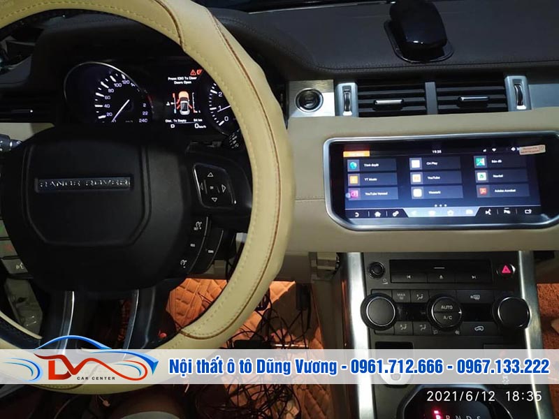 Màn hình Android LandRover Range Rover Evoque 2015