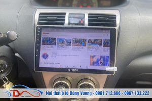 Vios 2008 Nâng cấp màn hình Android và Loa Sub