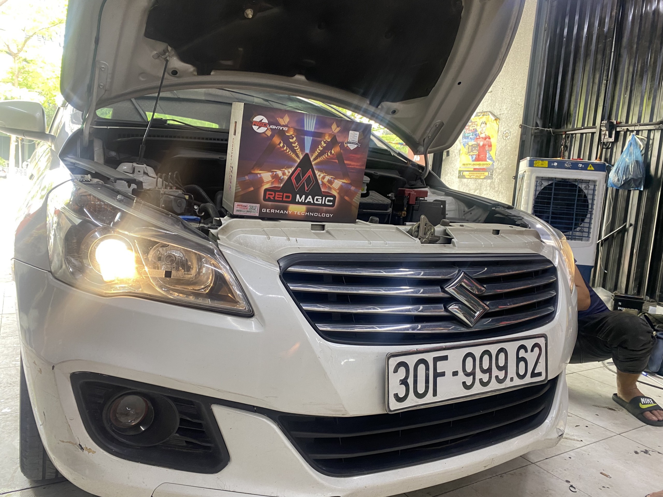 độ đèn pha cos Suzuki Ciaz