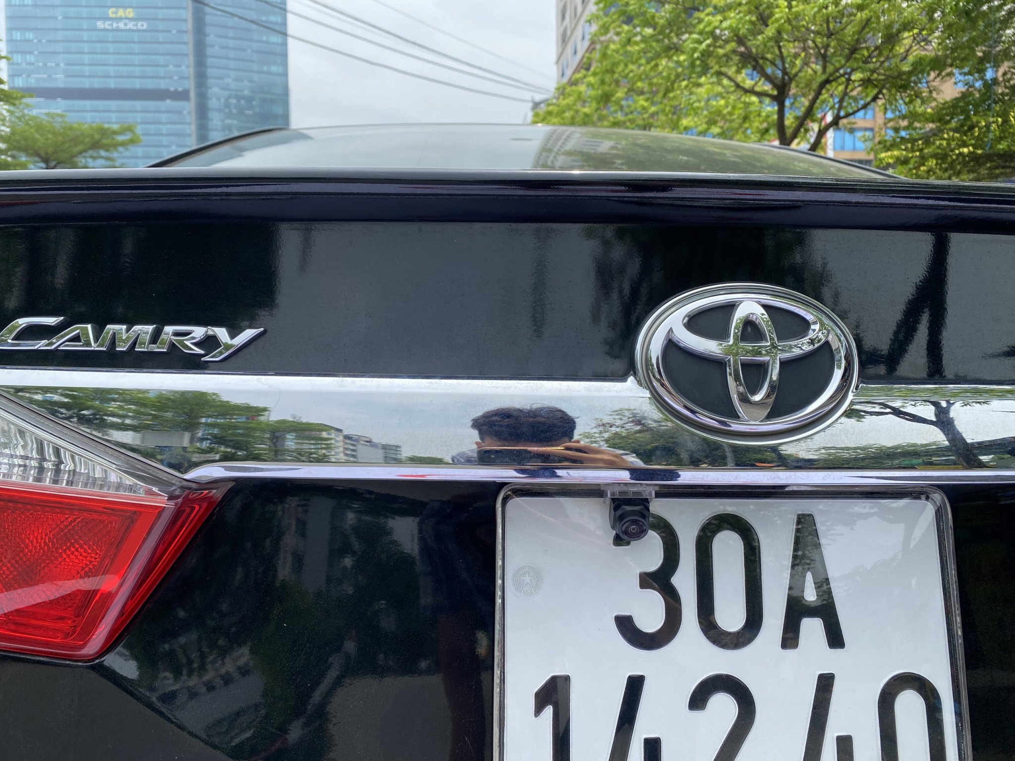 màn hình liền camera 360 xe Toyota Camry 2015
