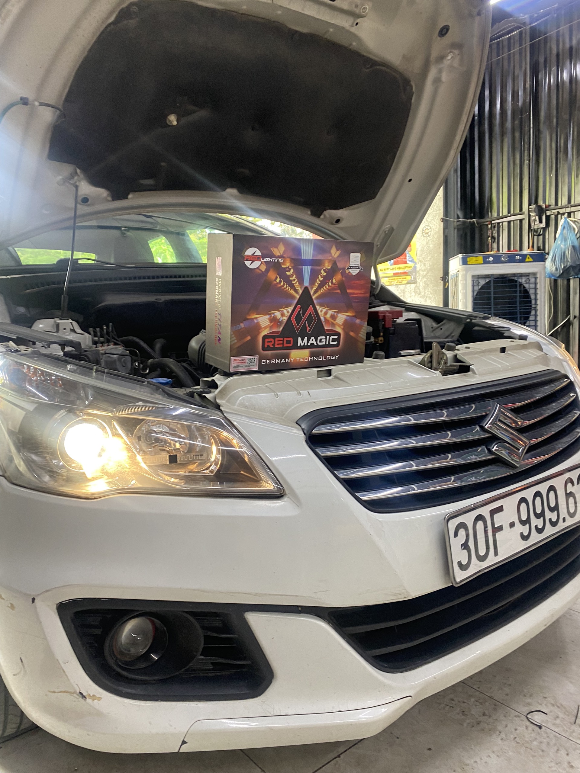 nâng cấp đèn pha cos xe Suzuki Ciaz