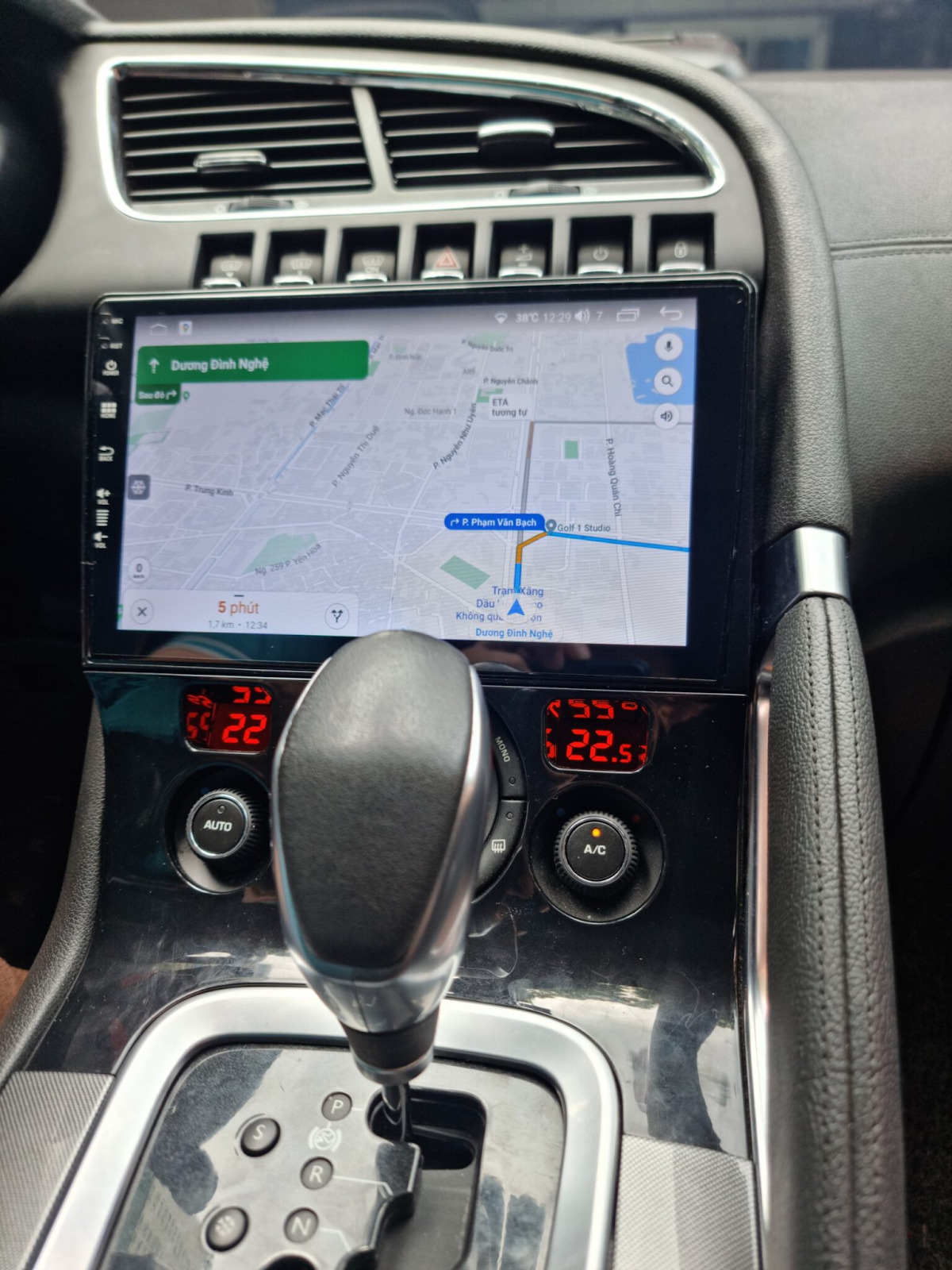 Nâng cấp màn hình android Peugeot 3008 2015