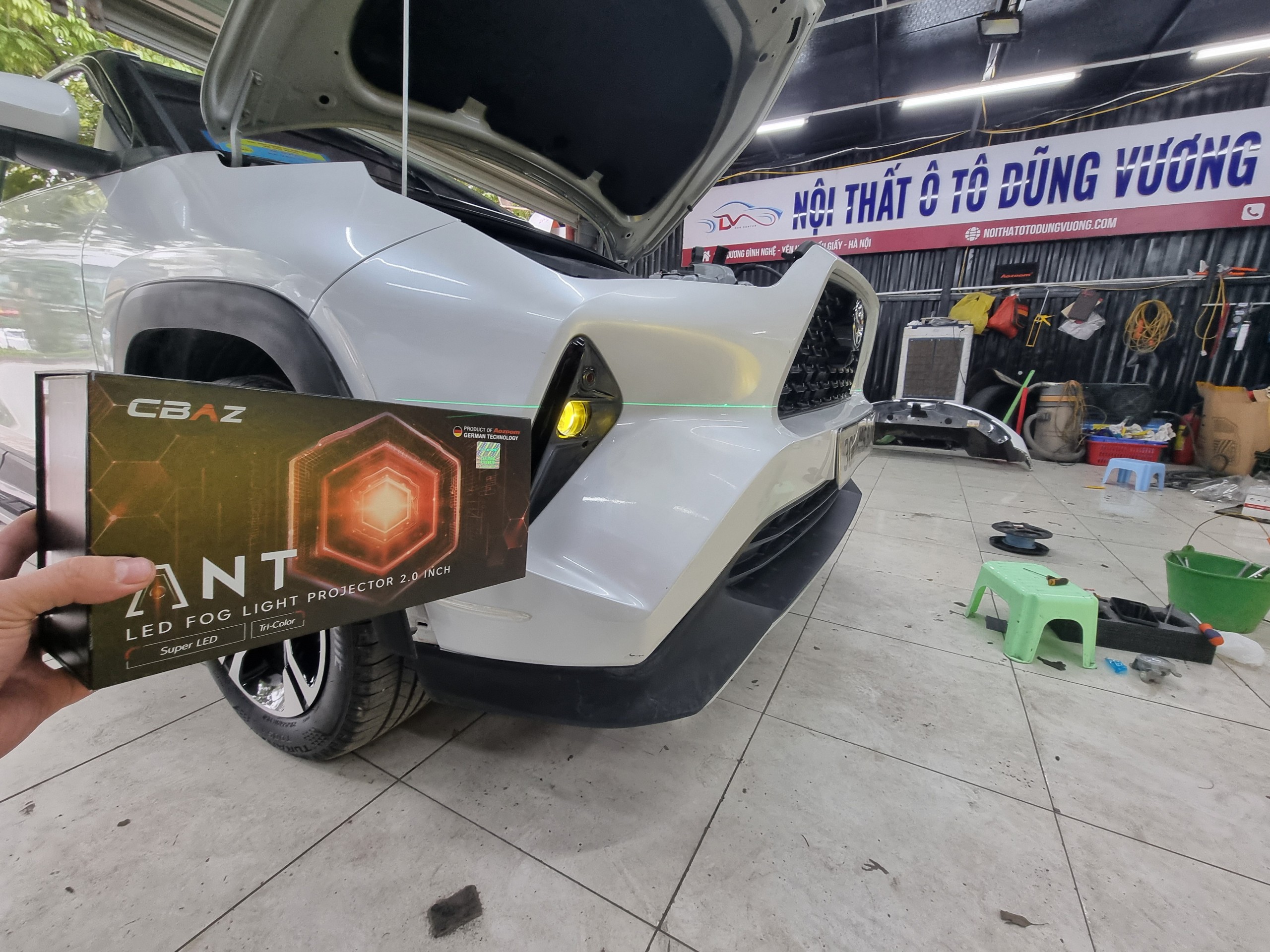 Độ đèn gầm cho xe Toyota Yaris Cross 2024 tại Dũng Vương