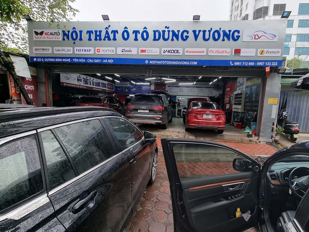 Quy trình dọn nội thất ô tô chuyên nghiệp Hà Nội