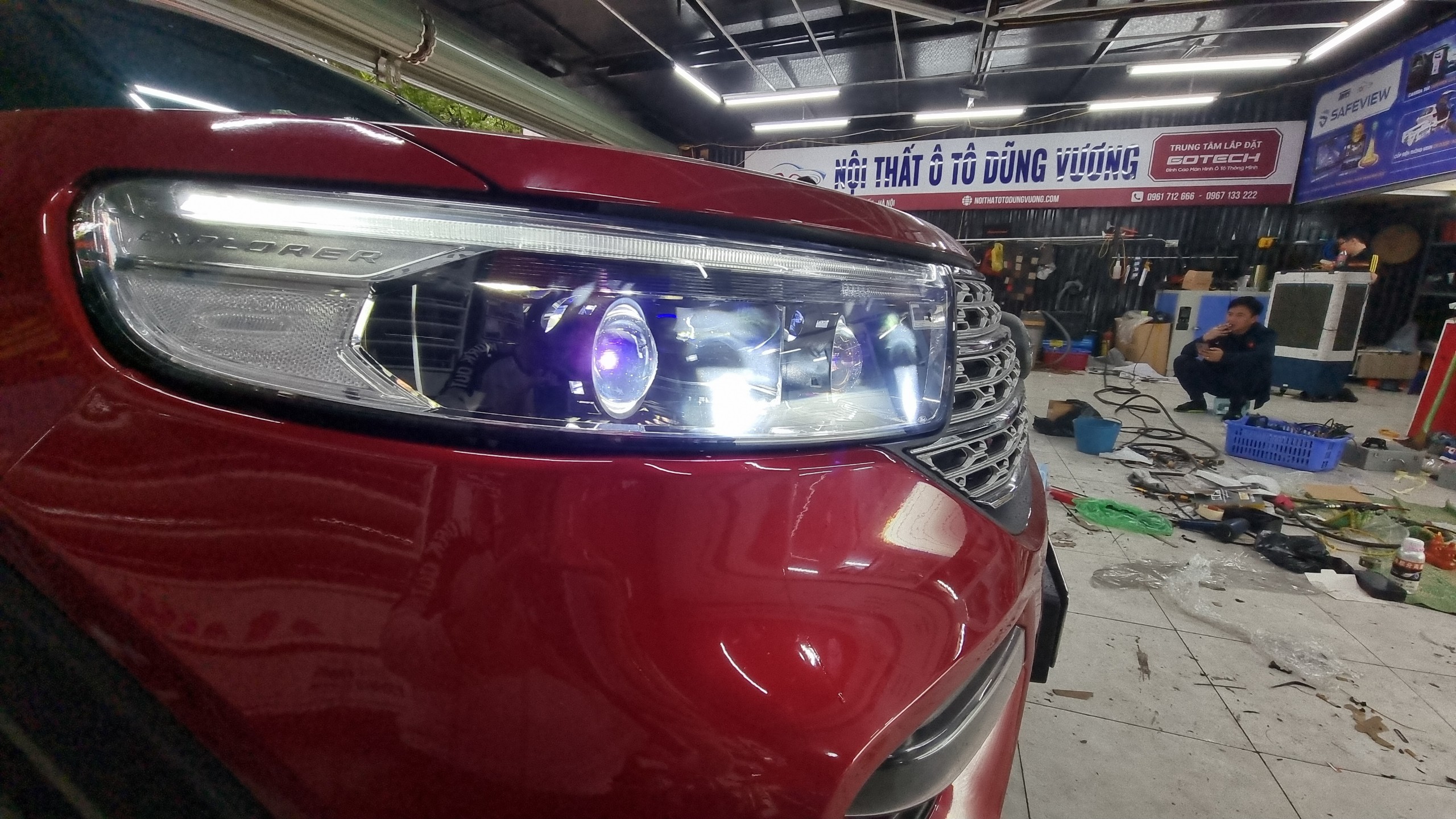 lợi ích khi độ đèn cho xe Ford Explorer 2022 - 2023